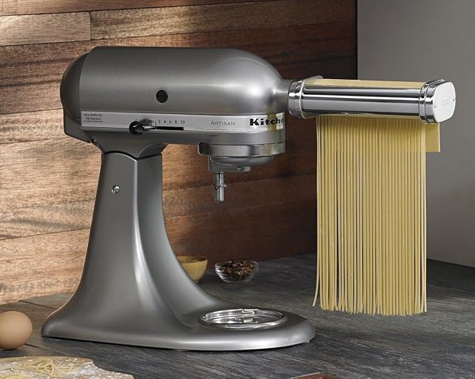 KitchenAid Stand Mixer Attachment, KSMPRA 3-Piece Pasta Roller & Cutter Set
