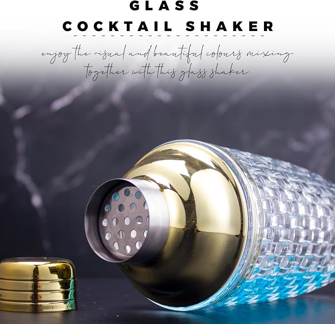 Gold Cocktail Shaker Set - Image 3