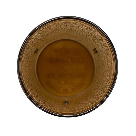 G.E.T. 6608-1-A-EC Heavy-Duty Plastic Restaurant Tumblers, 8 Ounce, Amber (Set of 4)" }