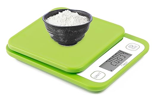 Ozeri Garden and Kitchen Scale II, with 0.1 g (0.005 oz) 420 Variable Graduation Technology