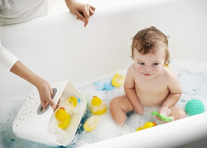 OXO Tot Stand Up Bath Toy Storage – Gray (Pack of 2)