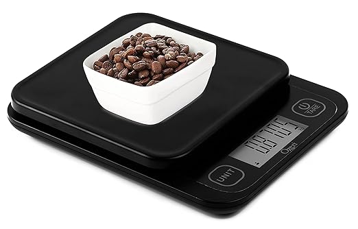 Ozeri Garden and Kitchen Scale II, with 0.1 g (0.005 oz) 420 Variable Graduation Technology