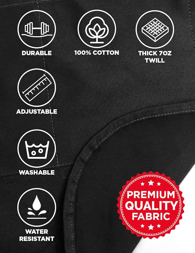 ApronMen - Funny Apron For Men - BBQ Gifts for Men & Unique Gifts for Fathers - Mens Aprons for Grilling