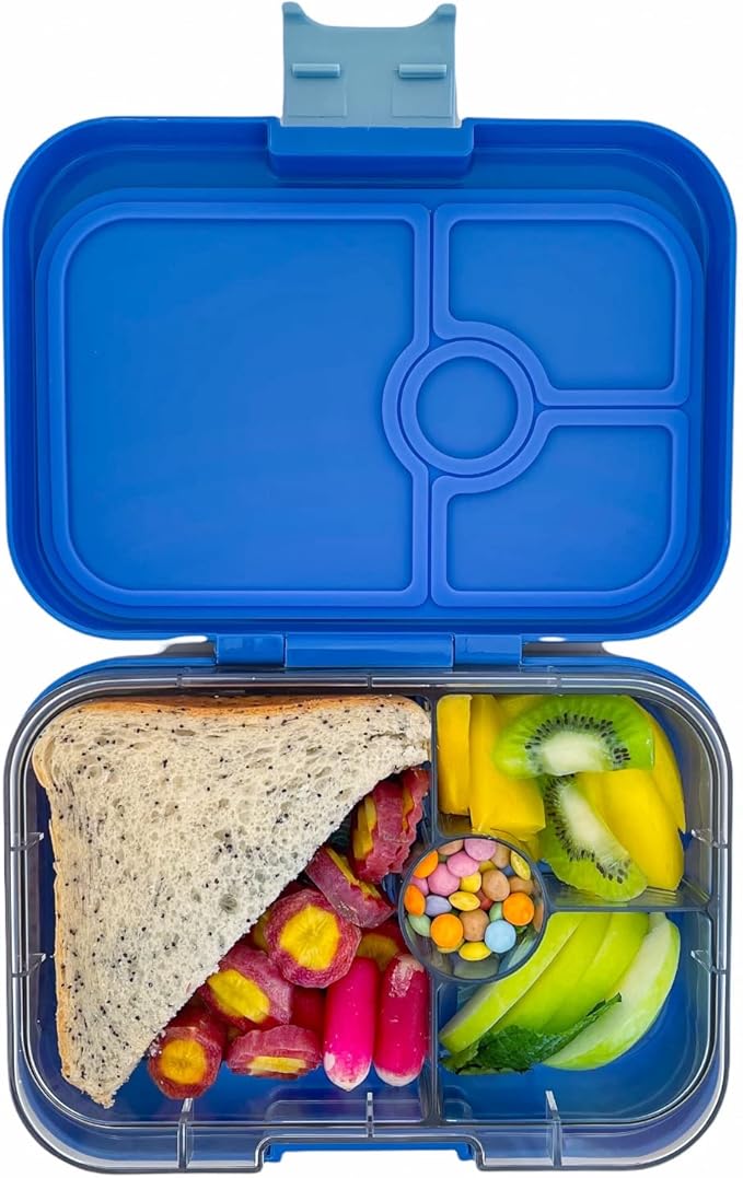 Yumbox Panino Leakproof Bento Lunch Box Container for Kids & Adults (Surf Blue Shark)