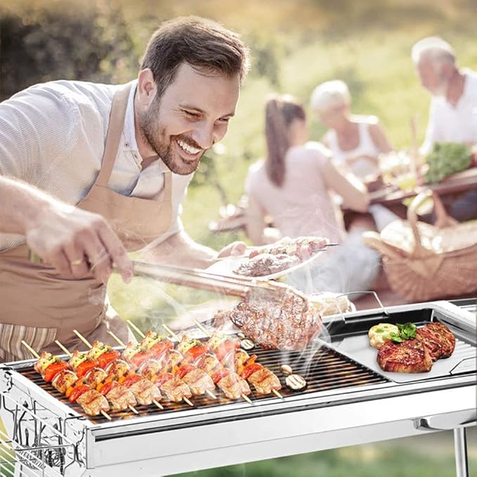 Fu Store Bamboo Skewers 6 Inch 100 Pack Bamboo Sticks Shish Kabob Skewers,Grill, Appetizer, Fruit, Corn, Chocolate Fountain, Cocktail
