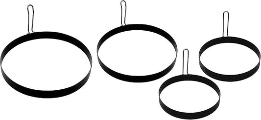Cuisinart CGR-400, Size: 4 inch, 6 inch and 8 inch, Ultimate Griddle Ring Set, 4-Piece