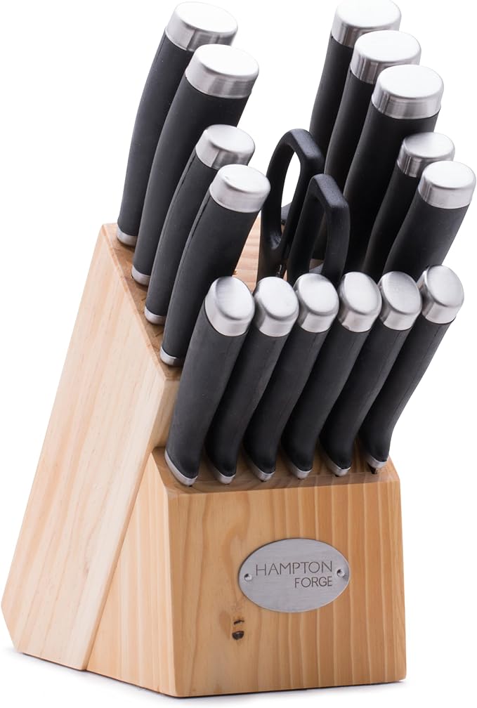 Hampton Forge HMC01B010B Epicure 17-Piece Cutlery Set