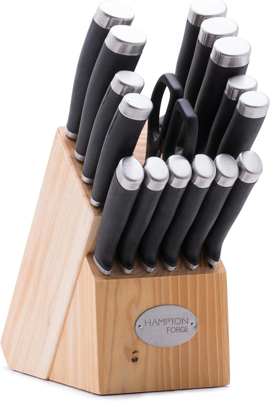 Hampton Forge HMC01B010B Epicure 17-Piece Cutlery Set