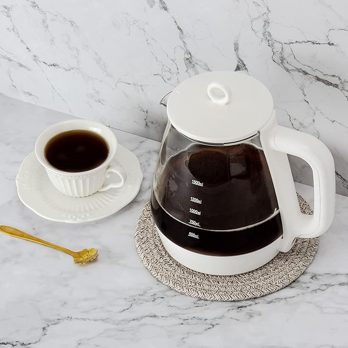 Trivets for Hot Dishes, Pots and Pans, 8 Inches Hot Pads 5 Pcs, Pot Holders for Kitchen, Heat Resistant Mat Protect Counter, Coasters Set Home Essentials Farmhouse Decor (Brown)