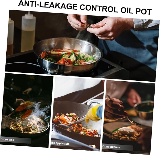MAGICLULU 1pc Leakproof Glass Oil Dispenser - Image 3