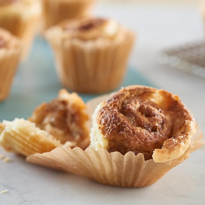 PaperChef - X-Large Parchment Baking Cups - Easy Release, Non-Stick Paper, Unbleached, Compostable - Perfect For Cupcakes and Muffins - 30 count