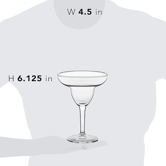 Libbey Margarita Party Glasses, Set of 12