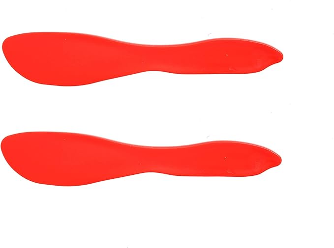 LINDEN SWEDEN Multi Purpose Spreaders | Versatile Butter Knife for Soft Cheese or Frosting | Safe for Kids | BPA-Free and Dishwasher-Safe | Set of 2 Spreaders Each | Made in Sweden | Charcoal Gray