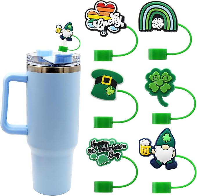 Stanley Cup Straw Cover Cap, Compatible with 30 & 40 Oz Tumbler, Reusable Straw Tips, Perfect for Gifts