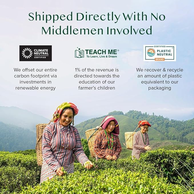 VAHDAM, Butterfly Pea Flower (15 Pyramid Bags) Vegan, Non-GMO | Delicate & Earthy | Direct From Source – Plant-Based Biodegradable | Brew Iced Tea, Cooking, Mocktails & Cocktails