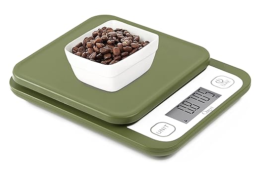 Ozeri Garden and Kitchen Scale II, with 0.1 g (0.005 oz) 420 Variable Graduation Technology