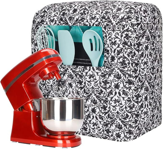 Kitchen Aid Mixer Cover,Kitchen Mixer Cover Compatible with 6-8 Quarts Kitchenaid/Hamilton Stand Mixer,Cover For Kitchen Aid Mixer,Kitchen Stand Mixer Covers.Kitchen Aid Mixer Assecories.Paisley