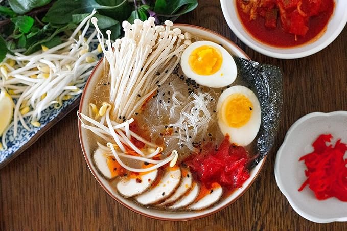 Sea Tangle Kelp Noodles (12oz) - 6 Pack - Low Calorie Asian Noodles for Healthy Noodle Dishes - Gluten Free - Similar to Rice Noodles, Glass Noodles, Pad Thai Noodles, Vermicelli