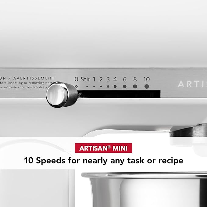 KitchenAid Artisan Mini 3.5 Quart Tilt-Head Stand Mixer - KSM3316X - White