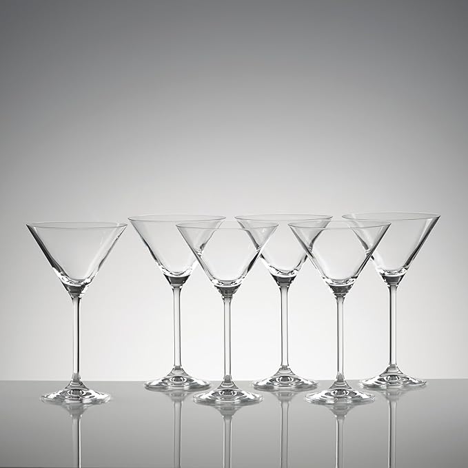 Lenox 845275 Tuscany Classics Martini Glass Set, 6 Count, 6 Fl Oz
