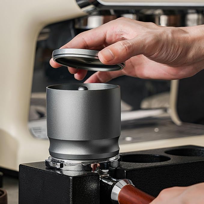 Coffee Powder Picker, 58mm Aluminum Alloy Dosing Rings Press - Image 6