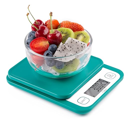 Ozeri Garden and Kitchen Scale II, with 0.1 g (0.005 oz) 420 Variable Graduation Technology