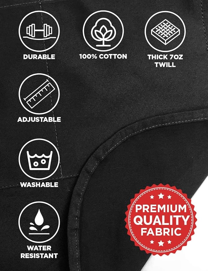 ApronMen - Funny Apron For Men - BBQ Gifts for Men & Unique Gifts for Fathers - Mens Aprons for Grilling