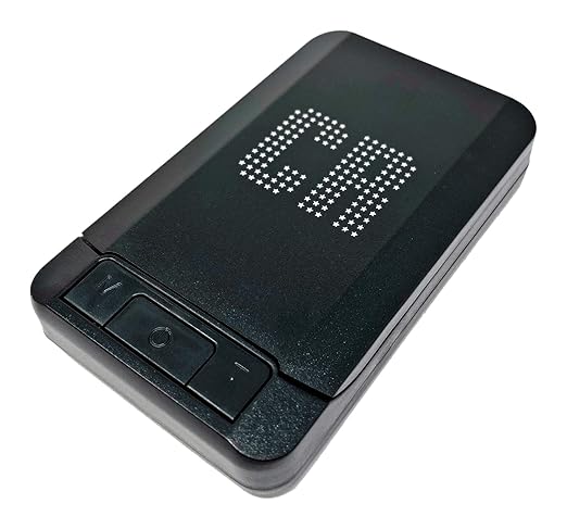 CR Scale Digital Pocket Scale - 1pc Premium Food Scale 600g by 0.1g Digital Grams Scale Weight Scale Kitchen Scale Black Gram Scale Portable Scale Digital Food Scale (JDS-M600) (Battery Included)