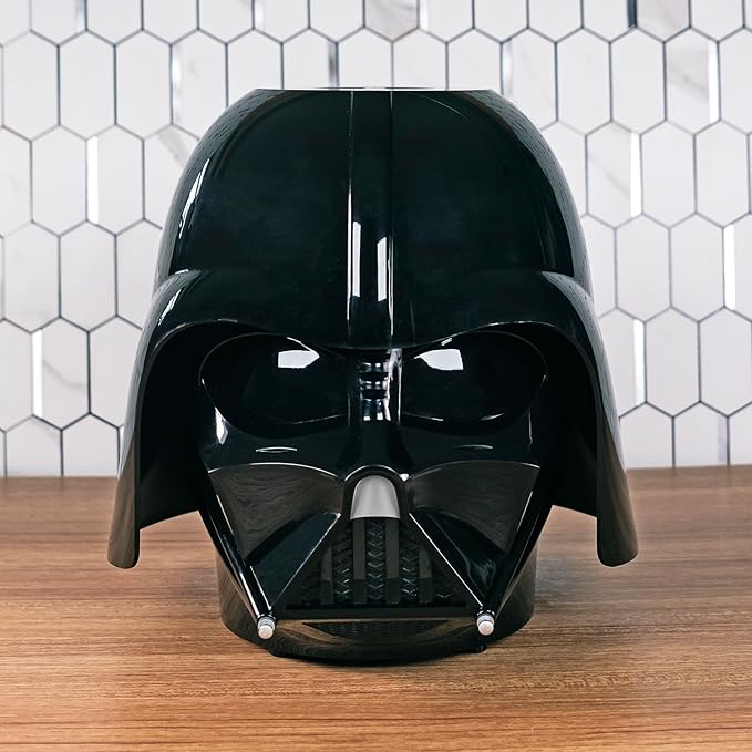 Uncanny Brands Darth Vader Helmet Popcorn Maker- Star Wars Kitchen Appliance