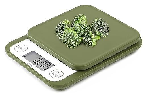 Ozeri Garden and Kitchen Scale II, with 0.1 g (0.005 oz) 420 Variable Graduation Technology