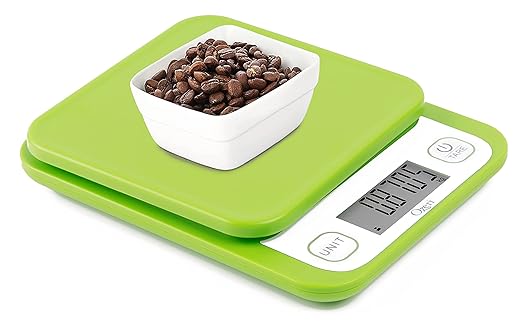 Ozeri Garden and Kitchen Scale II, with 0.1 g (0.005 oz) 420 Variable Graduation Technology