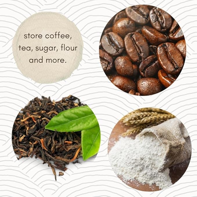 Pure Copper Canisters for Coffee Tea Sugar Flour, Food Storage Containers with Lids, Kitchen Countertop Decor, Kitchen Storage, Hand Hammered, Small (Copper Canister (1))