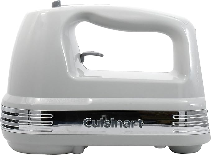 Cuisinart HM-90SCGR Power Advantage Plus 9-Speed Handheld Mixer with Storage Case, Cool Grey