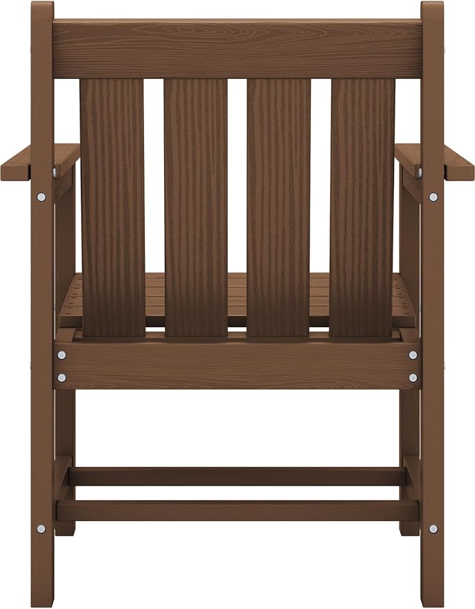SEWRWALL Patio Furniture Set, HDPE Material All Weather Use Adirondack Chair Set - Image 12