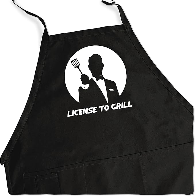 ApronMen - Funny Apron For Men - BBQ Gifts for Men & Unique Gifts for Fathers - Mens Aprons for Grilling