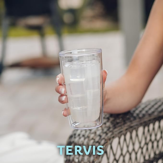 Tervis Purple Teal Seahorse, Clear, 16 oz