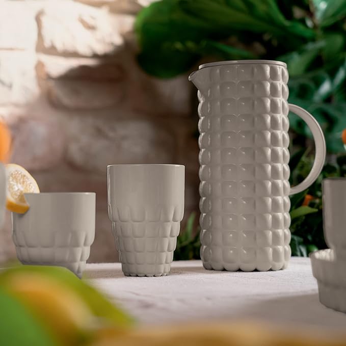 GUZZINI 225600158 TIFFANY Pitcher, Taupe