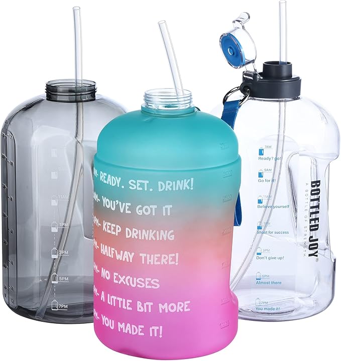 ALINK 15 inch Extra Long Reusable Clear Silicone Straws, 4-Pack Flexible Straws for Stanley 40 oz Tumbler, 1 Gallon Water Bottle, Wine Bottle, 128 64 oz Tumbler with Brush
