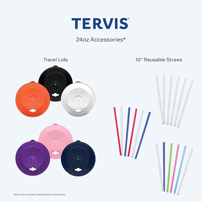 Tervis Palm Tree & Hammock Scene Made in USA Double Walled Insulated Tumbler Cup Keeps Drinks Cold & Hot, 24oz, Unlidded