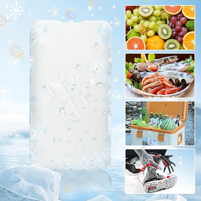 Kids Chill Leak-Proof Lunch Box-Included Reusable Ice Pack Keeps Food Cold;3-Compartment Bento Lunch Container,Microwave & Dishwasher Safe,Bento Lunch Box for School,Trvael (Blue)