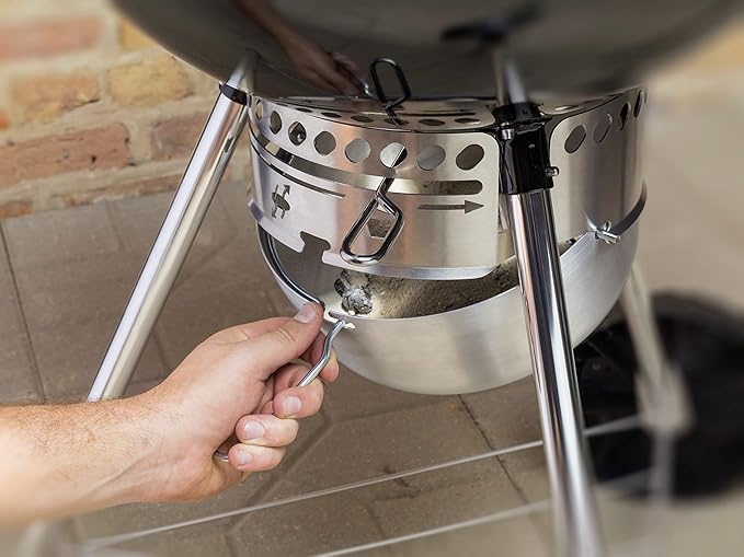Weber Master-Touch 22" Charcoal Grill, Slate Blue