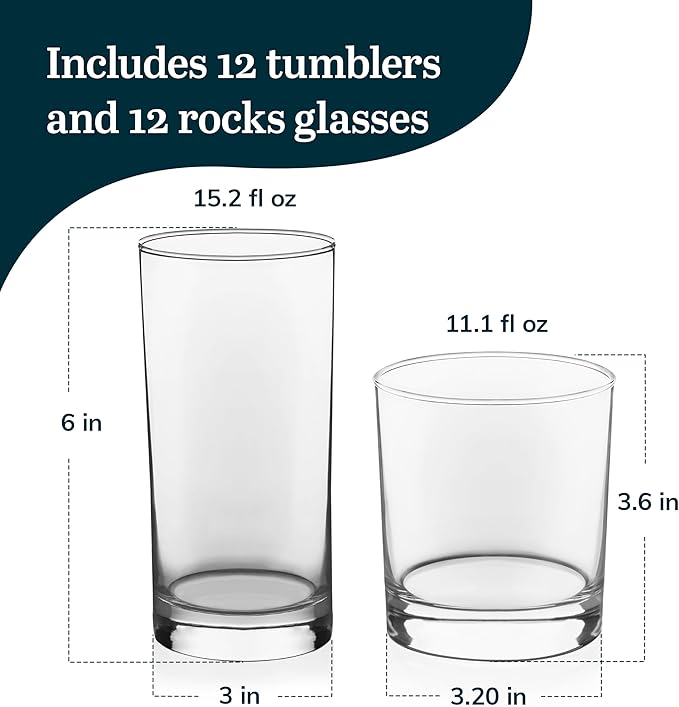 Province 24 Piece Beverage Set