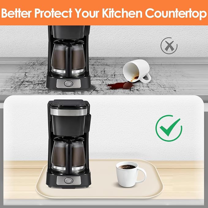 TOHONFOO Silicone Coffee Maker Mat - Image 3