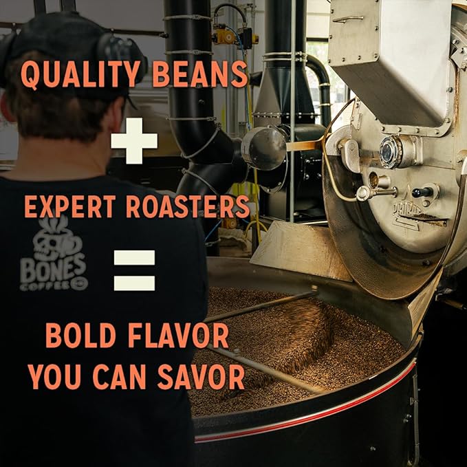 Bones Coffee Company Fallout Valiant Vanilla, Vanilla Wafer Flavored Coffee Pods, Low Acid Medium Roast Single-Serve Bones Cups, Compatible with 1.0 & 2.0 Capsule Brewers Coffee Maker, 12 Count