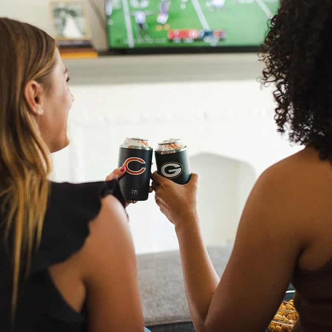 Simple Modern Officially Licensed NFL Kansas City Chiefs Gifts for Men, Women, Dads, Fathers Day | Insulated Ranger Can Cooler for Standard 12oz Cans - Beer, Seltzer, and Soda