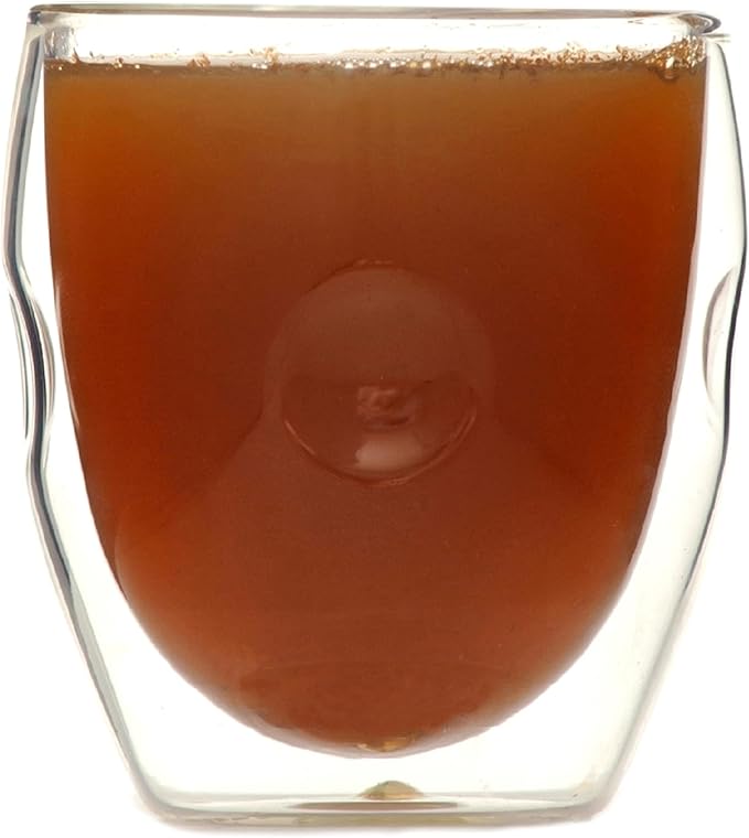 Ozeri Moderna Artisan Series Double Wall 8 oz Beverage Glasses - Set of 4 Drinking Glasses