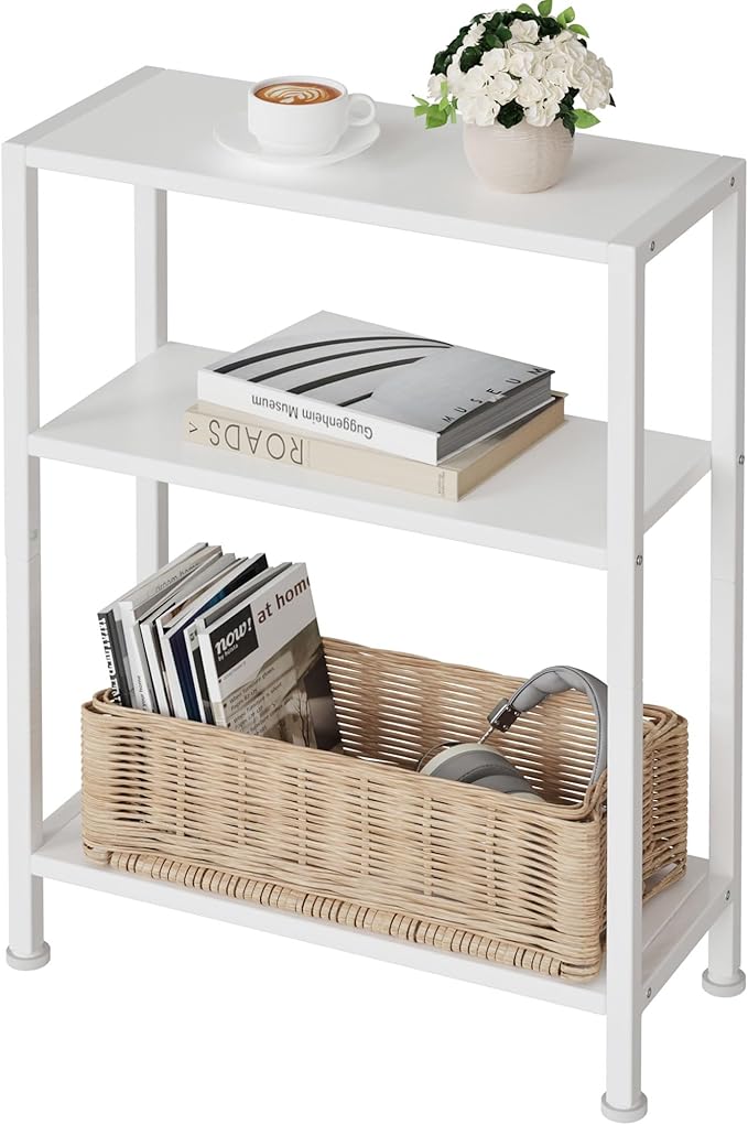 3-Tier Side Table, Small End Table, Sofa Side Table by VANTIMO