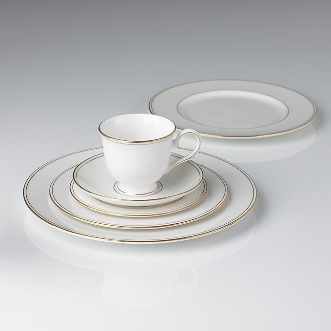 Lenox 100191602 Federal Gold 5-Piece Place Setting