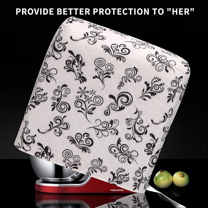 Kitchen Aid Mixer Cover,Kitchen Stand Mixer Cover Compatible With 5-8 Quart Kitchenaid Hamilton Mixers,Kitchen Aid Covers for Stand Mixer With Pockets,Kitchen Aid Mixer Assecories