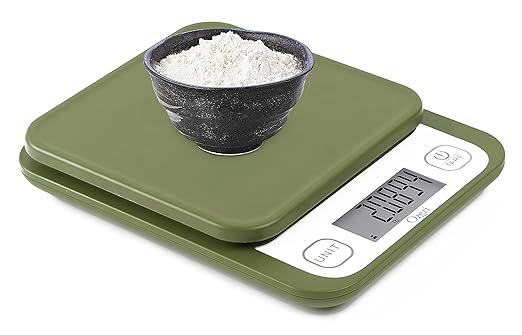 Ozeri Garden and Kitchen Scale II, with 0.1 g (0.005 oz) 420 Variable Graduation Technology